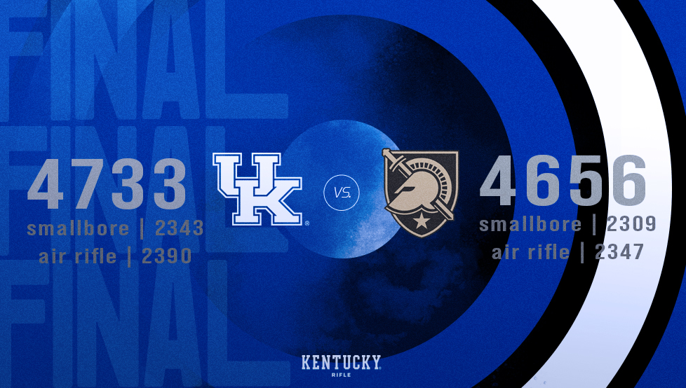 Impressive Air Rifle Score Powers Kentucky Past Army