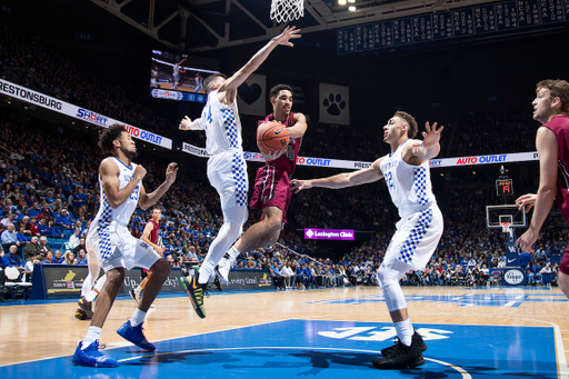 Reid Travis.

Men's basketball beats Transy 94-66.

Photo by Chet White | UK Athletics