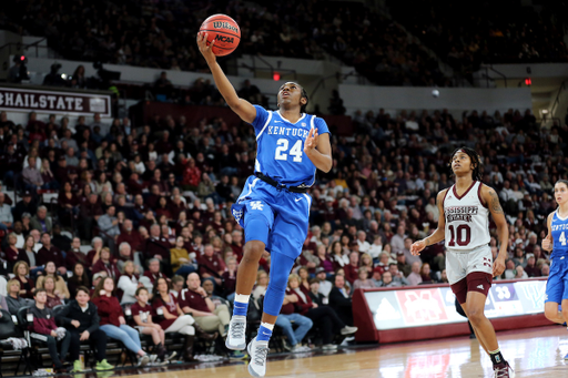 Taylor Murray
The UK Women's Basketball team falls to Mississippi State. 

Photo by Britney Howard  | UK Athletics