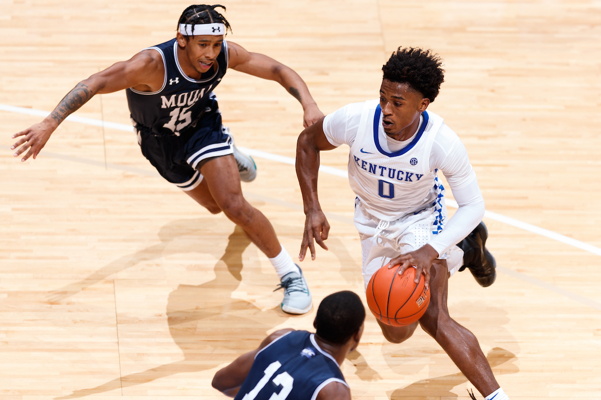 Ashton Hagans.

Kentucky beat Mount St. Mary?s 82-62.


Photo by Elliott Hess | UK Athletics
