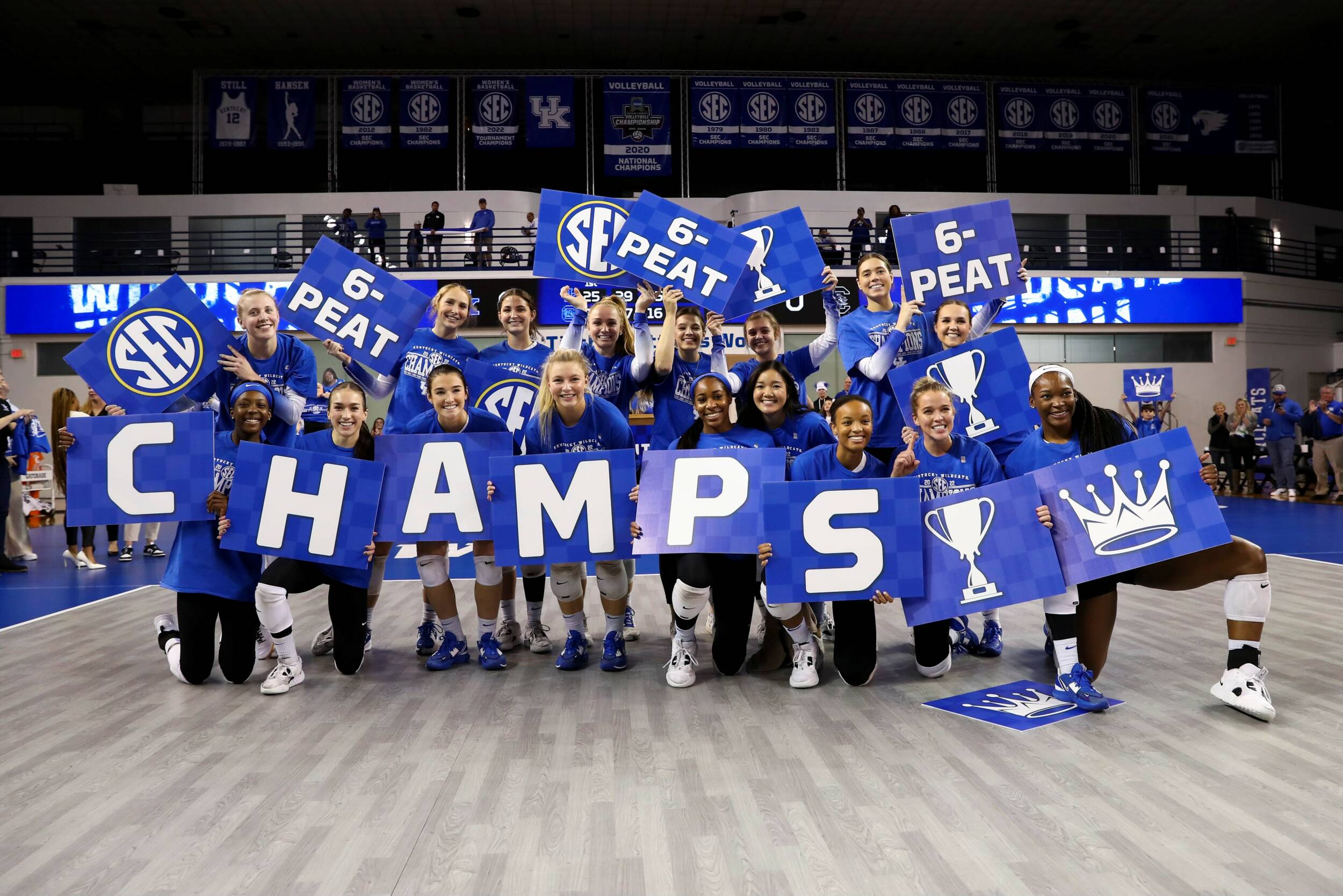 SEC CHAMPIONS! Kentucky Wins Sixth Consecutive SEC Title