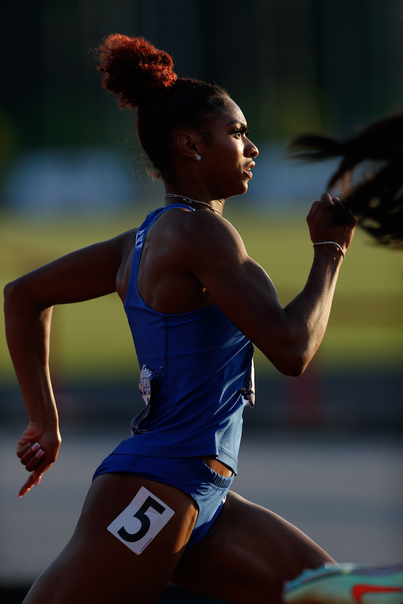 Masai Russell.

SEC Day 3.

Elliott Hess | UK Athletics