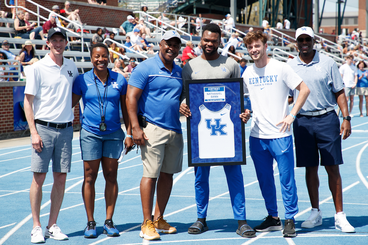 Nathaniel Bann.

Day two of the Kentucky Invitational. Senior Day.

Elliott Hess | UK Athletics