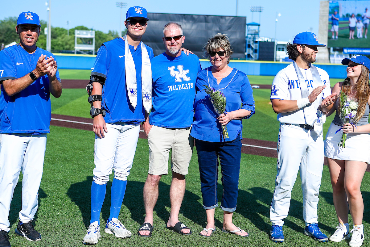 Darren Williams.

2022 Kentucky Baseball Senior Day.

Photo by Sarah Caputi | UK Athletics