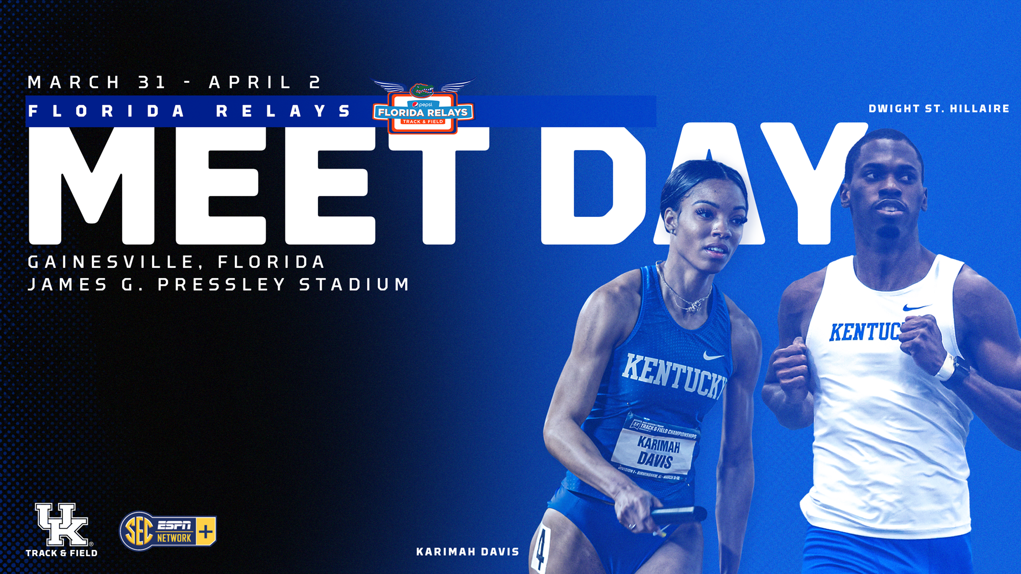 UKTF Off to Gainesville for Florida Relays