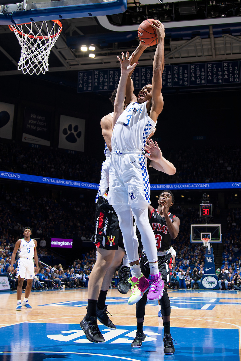 Keldon Johnson.

UK beats VMI 92-82 at Rupp Arena.

Photo by Chet White | UK Athletics