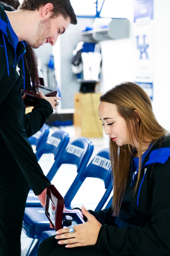 Emmie Sellers. WIll Shaner.

Rifle National Championship Rings.

Photo by Eddie Justice | UK Athletics