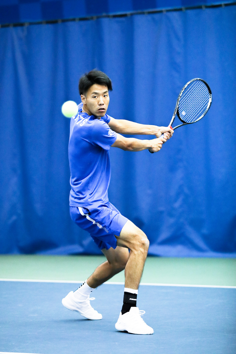 Ryo Matsumura. 

Kentucky men's tennis falls to Tennessee 0-4 on Sunday, April 14th..

Photo by Eddie Justice | UK Athletics