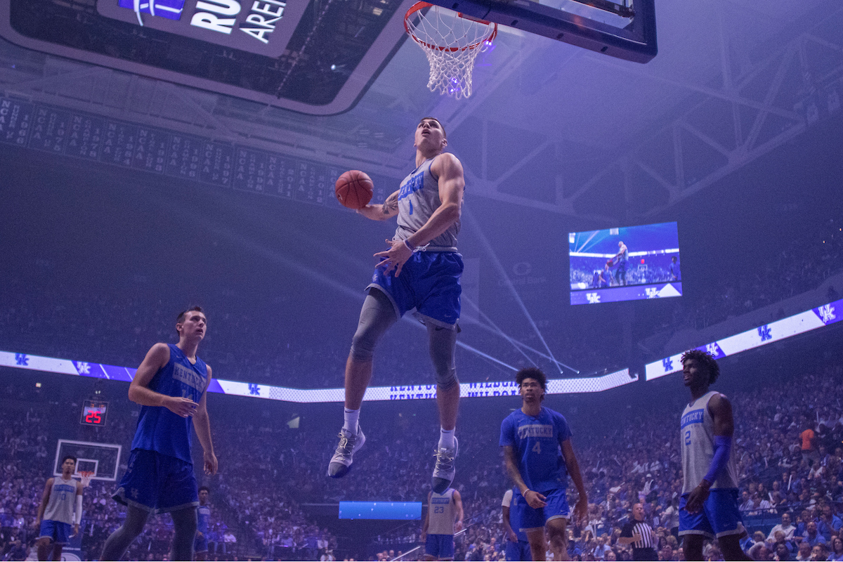 Nate Sestina.

2019 Big Blue Madness

Photo by Grant Lee | UK Athletics