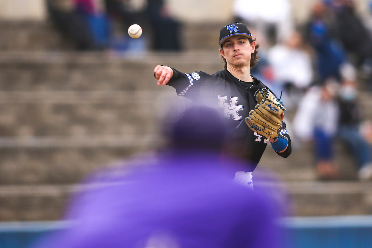 Zack Lee.

Kentucky beats LSU, 13-4.

Photo by Grace Bradley | UK Athletics