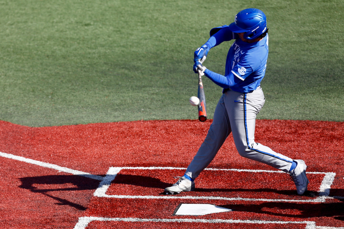 Hunter Jump. 

Kentucky falls to Louisville 4-2. 

Photo By Barry Westerman | UK Athletics