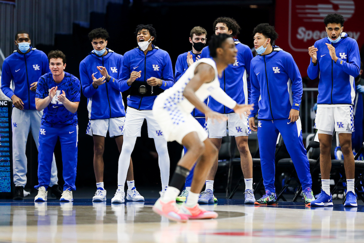 Team.

Kentucky loses to North Carolina 75-63.

Photo by Chet White | UK Athletics