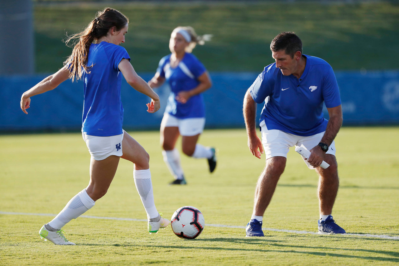 Jim Chapman.

The Kentucky women's soccer team beat Morehead State 2-1.

Photo by Chet White | UK Athletics