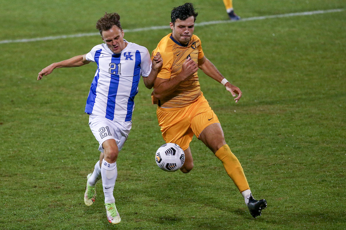 Nick Gutmann.

Kentucky beats West Virginia, 1 - 0.

Photo by Sarah Caputi | UK Athletics