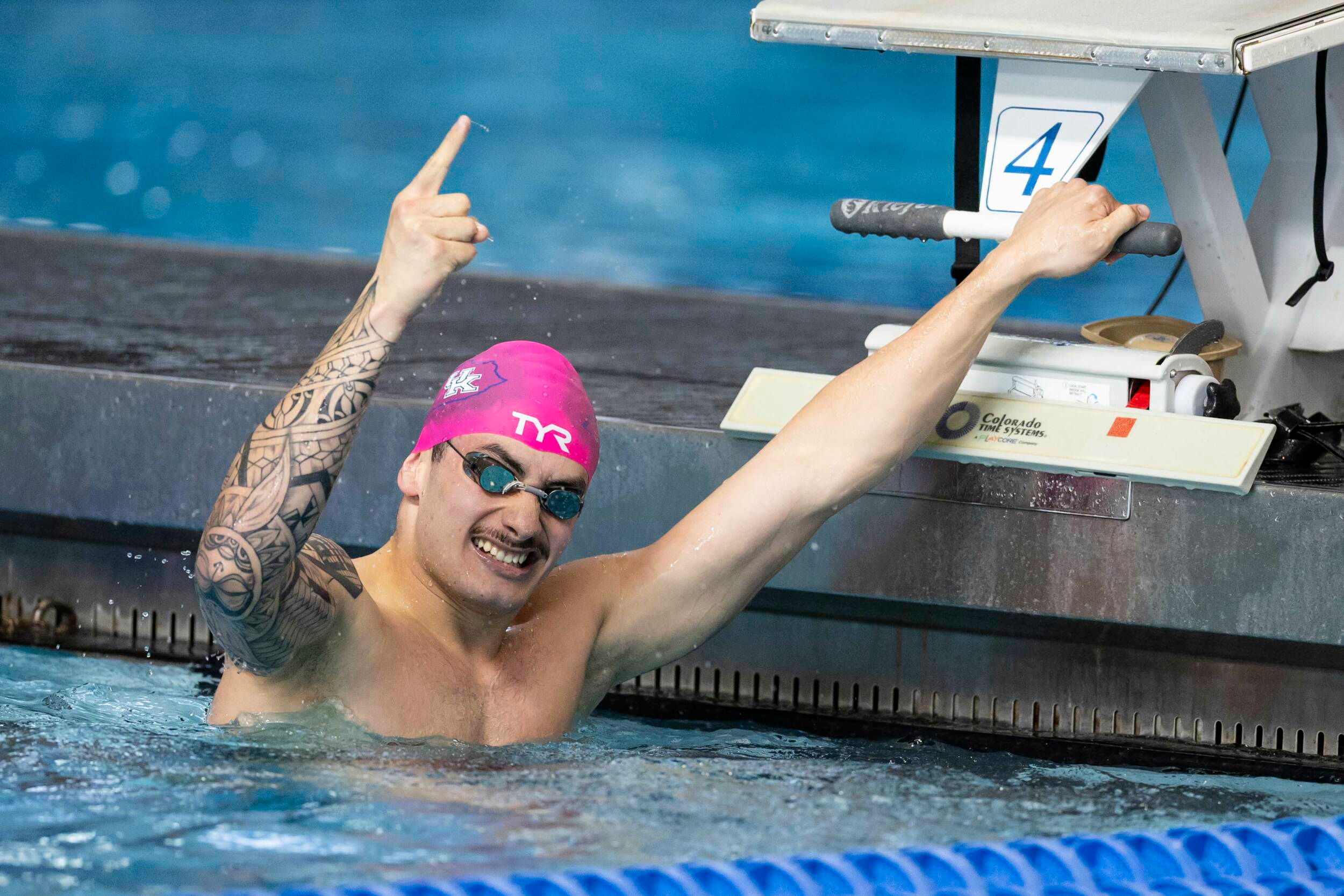 Tuufui Sets Program Record as Swim & Dive Falls at No. 7/12 Louisville