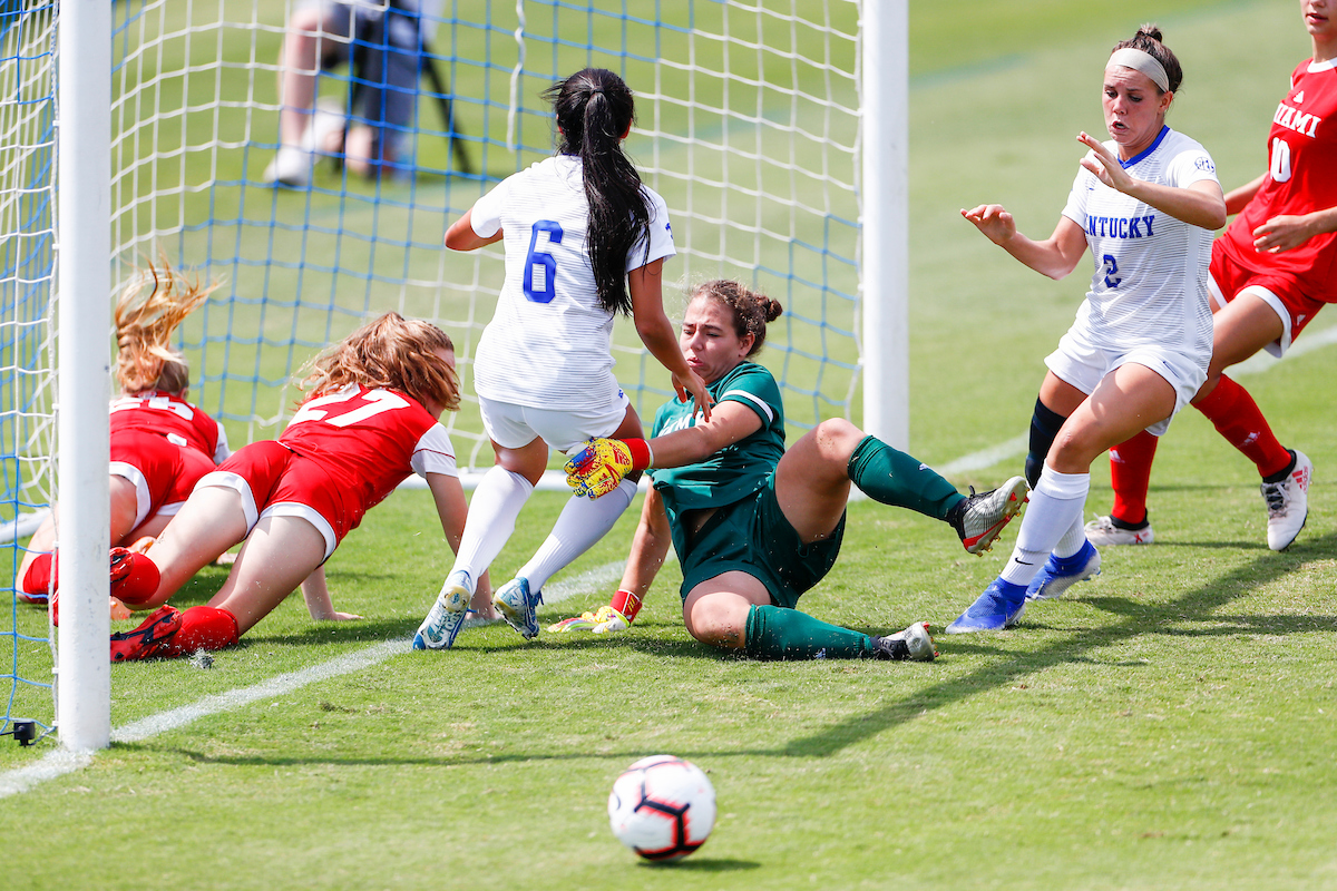 Miranda Jimenez. Foster Ignoffo.

UK beat Miami (OH) 3-0 on Senior Day.

Photo by Chet White | UK Athletics