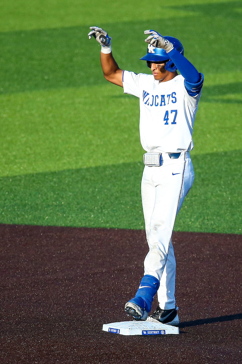 Ryan Ritter.Kentucky loses to Auburn 3-6.Photo by Sarah Caputi | UK Athletics