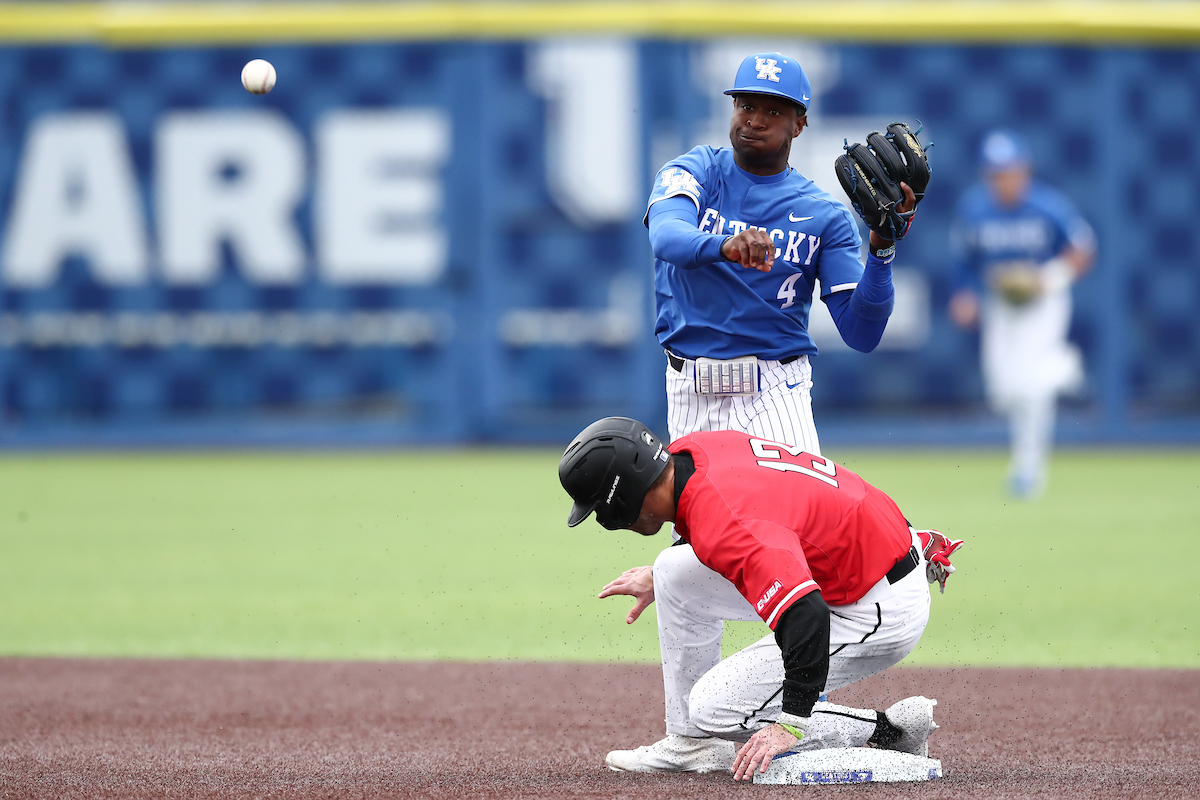 ZEKE LEWIS.

Kentucky beat Western Kentucky 10-4.

Photo by Elliott Hess | UK Athletics