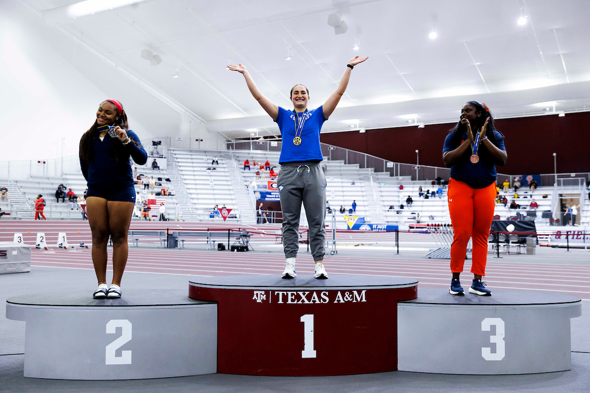 SEC Indoor Track & Field Friday Photo Gallery