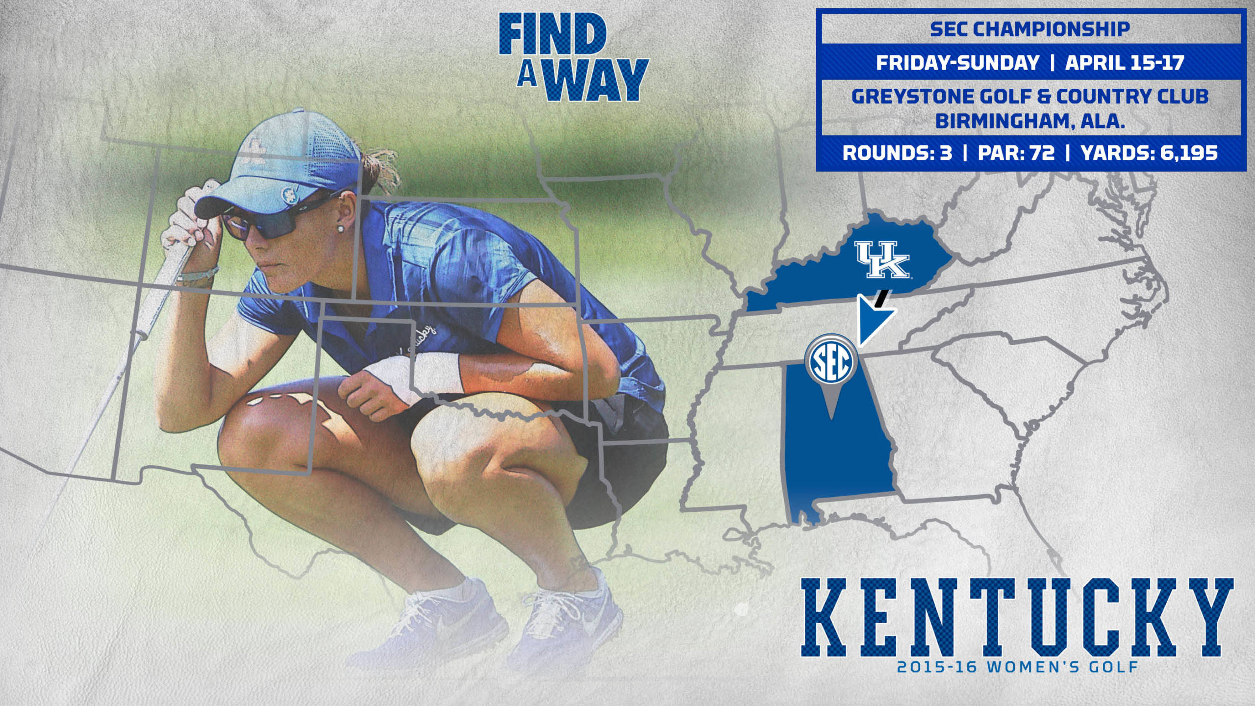 Kentucky Women’s Golf Faces League’s Best at SEC Championship