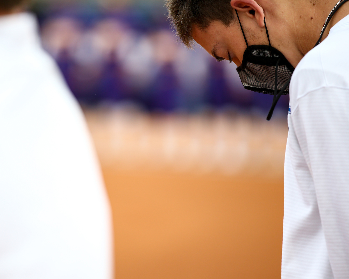 Coach. 

Kentucky defeats LSU 7-5. 

Photo by Eddie Justice | UK Athletics
