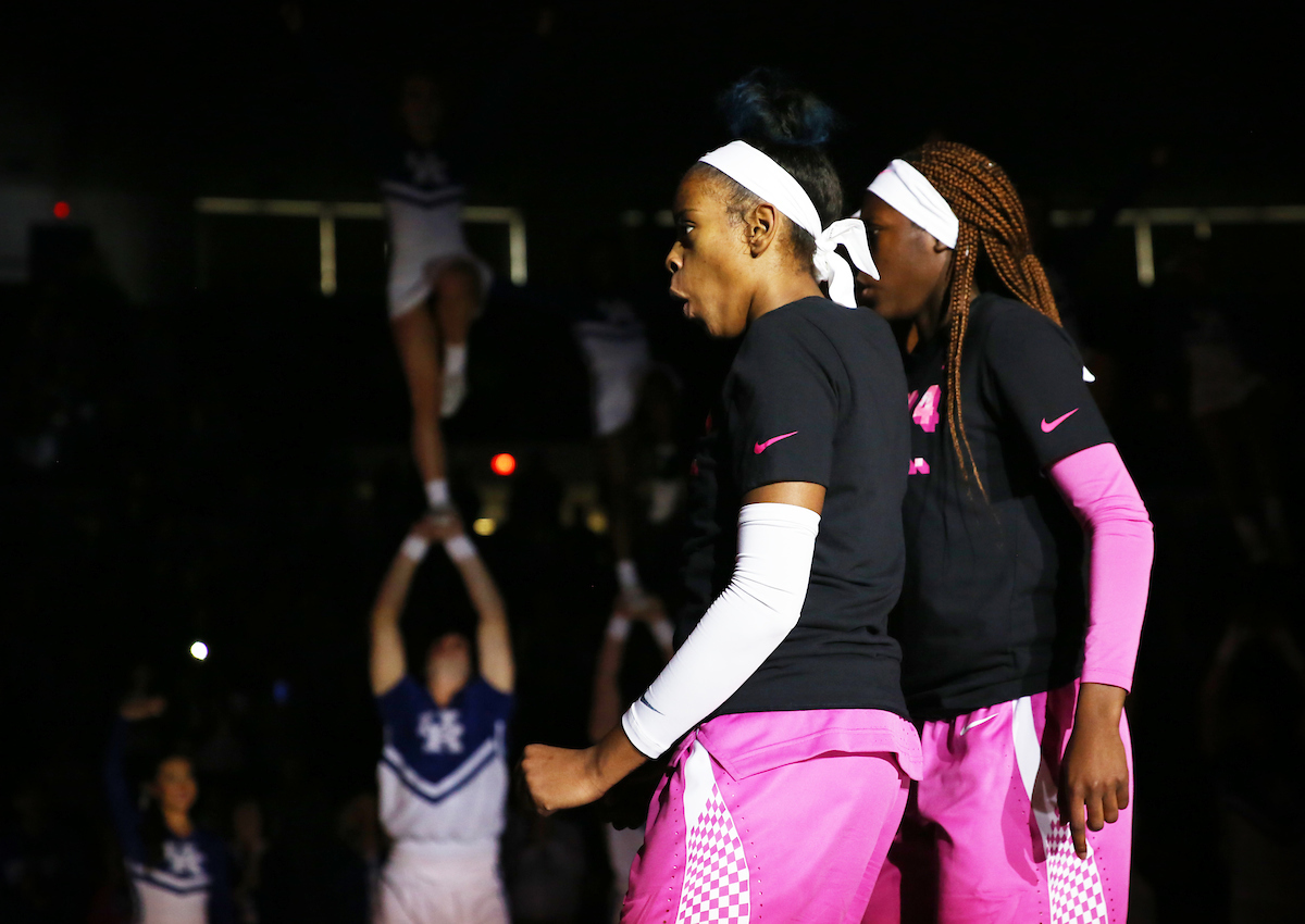 KeKe McKinney

The UK Women's Basketball team beat Arkansas.
Photo by Britney Howard | UK Athletics