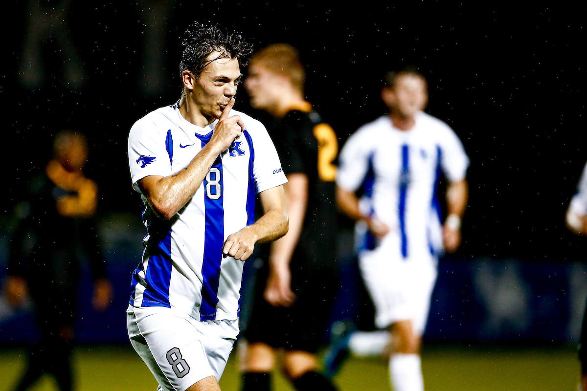 Marcel Meinzer. 

Kentucky defeats Wright State University 7-1. 

Photo by Eddie Justice | UK Athletics