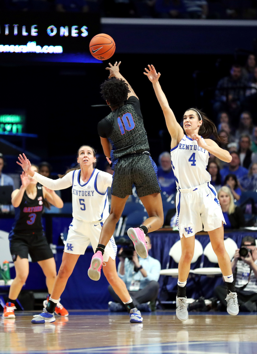 Maci Morris 

The UK Women's Basketball team beat Florida 62-51. 

Photo by Britney Howard | UK Athletics