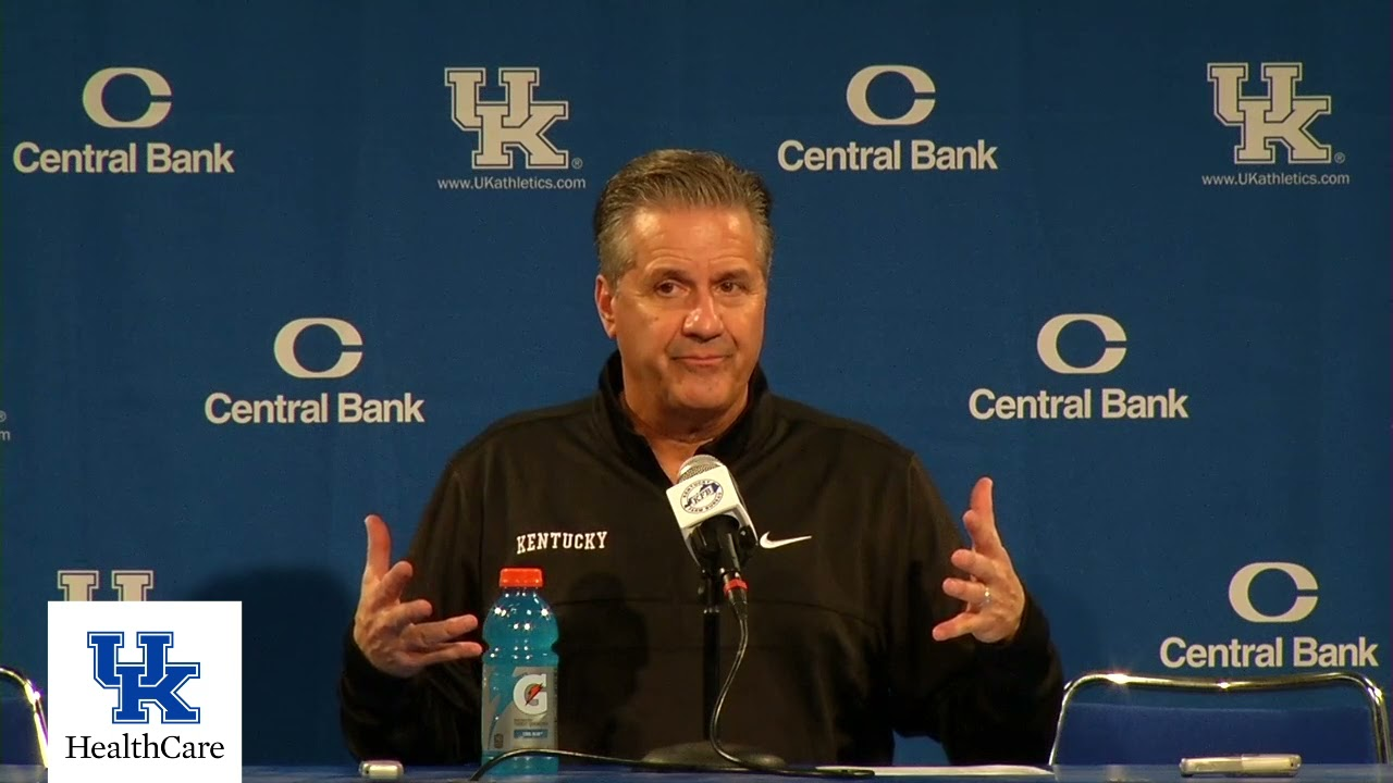 MBB: Coach Calipari - Robert Morris Postgame