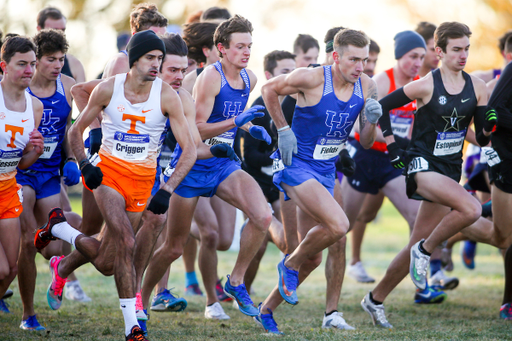 Brennan Fields. 

2019 SEC Cross Country Championships. 

Photo by Eddie Justice | UK Athletics