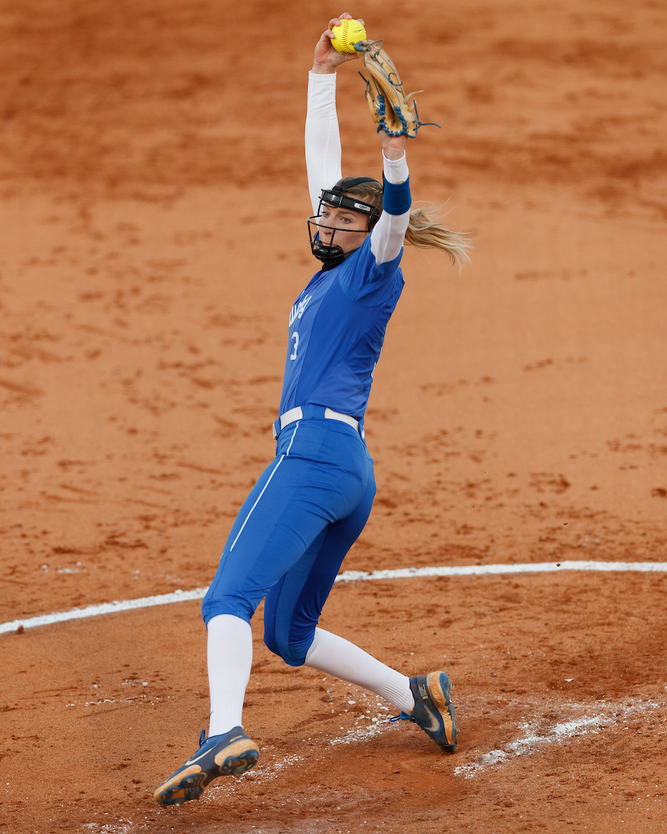 GRACE BAALMAN.

Kentucky beats UofL 6-5.

Photo by Elliott Hess | UK Athletics