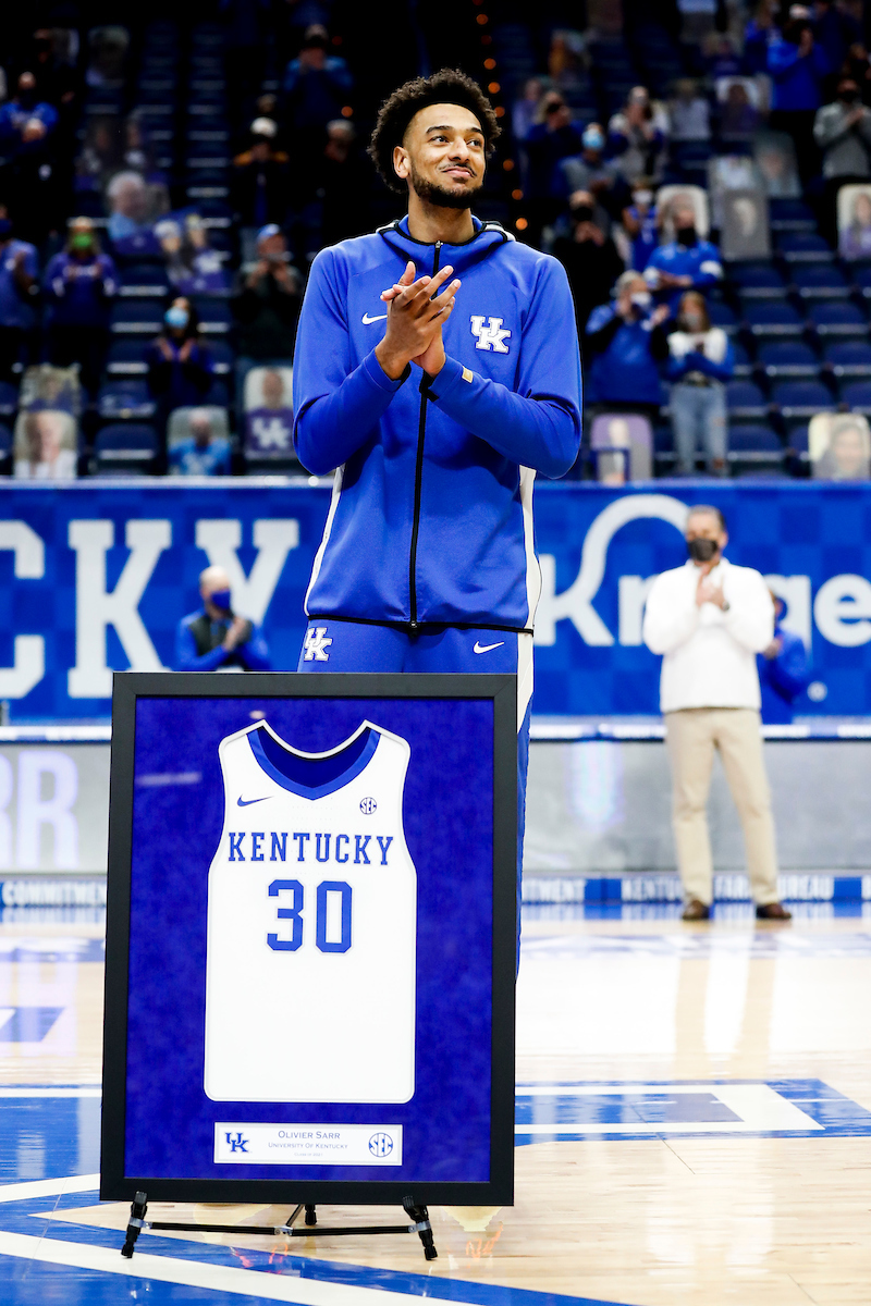 Olivier Sarr.

UK loses to Florida 71-67.

Photo by Chet White | UK Athletics