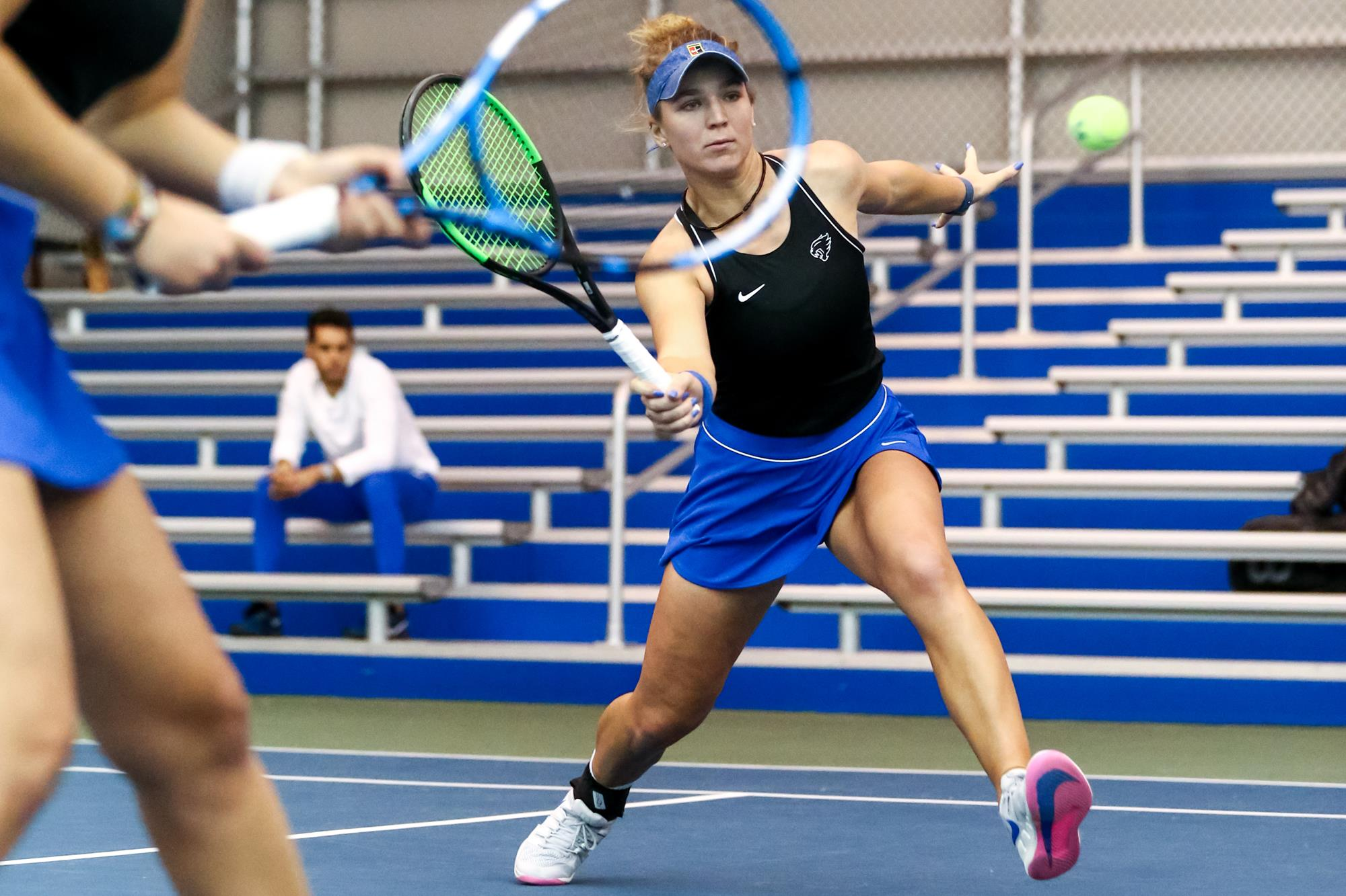 No. 21 Jacobs, Parazinskaite Back on Scene, Win First Doubles Match of Season