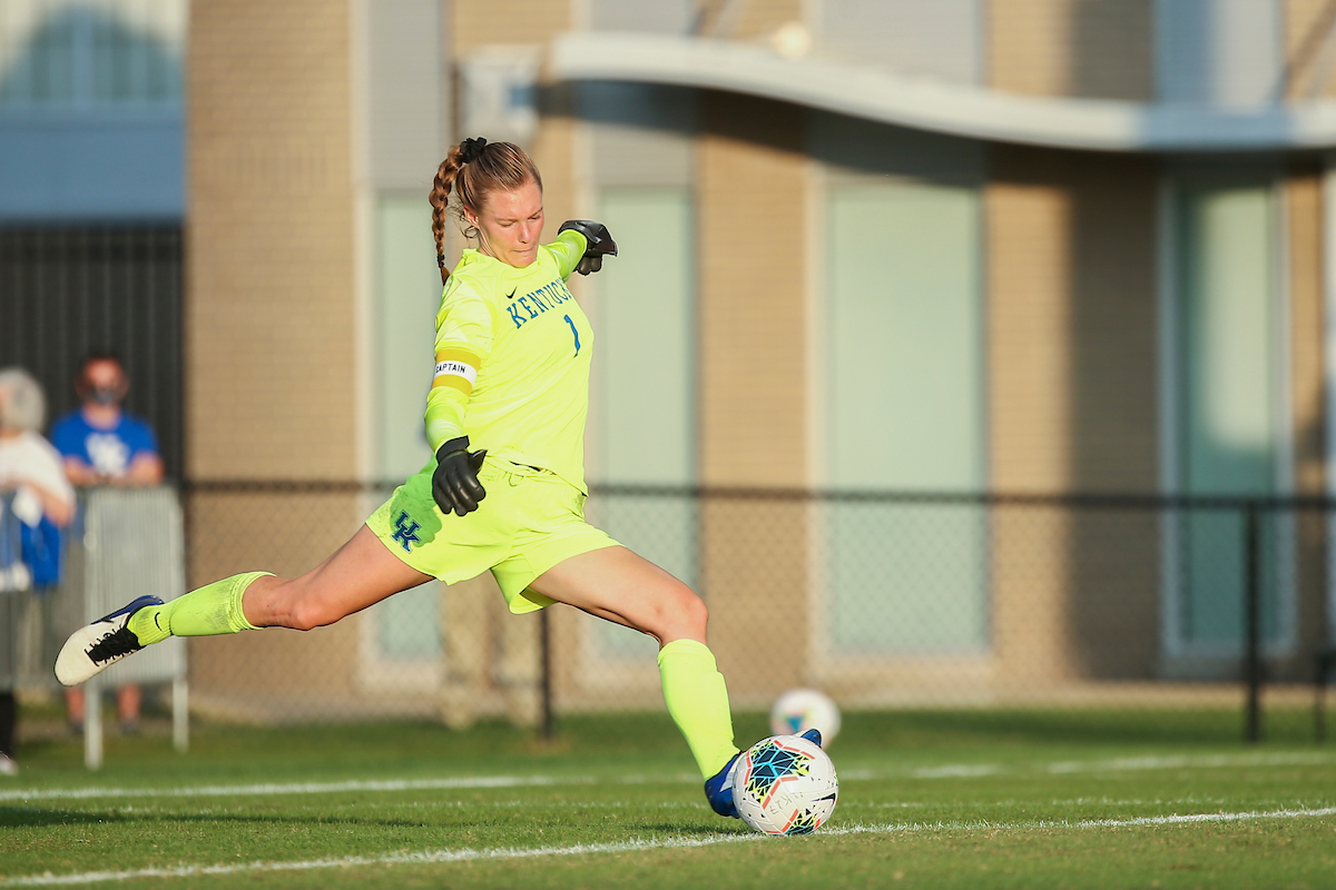 Brooke Littman. 

Arkansas defeats Kentucky 4-1.

Photo by Grant Lee | UK Athletics