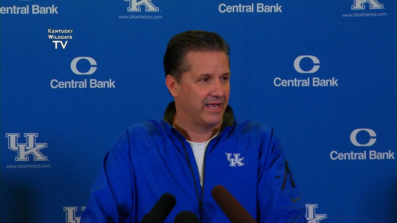 Kentucky Wildcats TV: John Calipari Pre-South Carolina