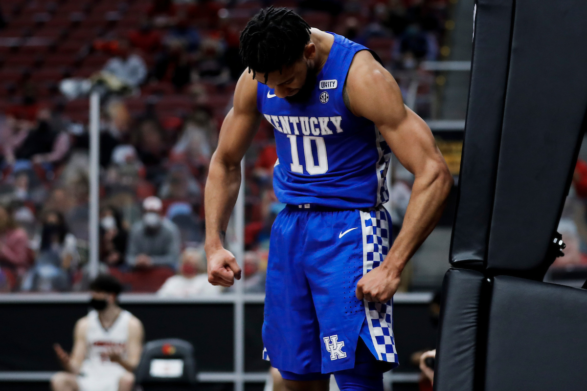 Davion Mintz.

Kentucky loses to Louisville 62-59.

Photo by Chet White | UK Athletics