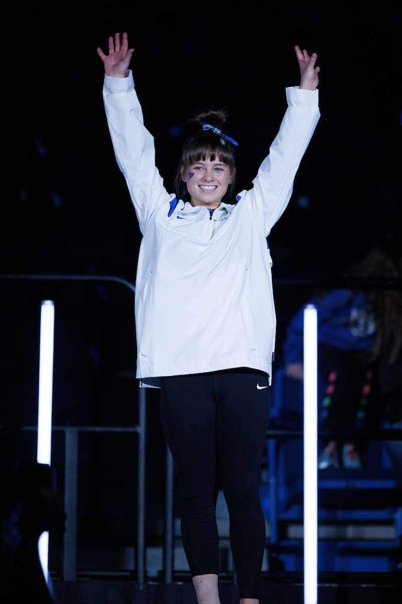 ANNA HAIGIS.

Kentucky beats Ball State, 196.525-194.750.

Photo by Elliott Hess | UK Athletics