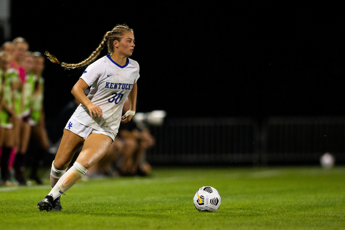 Jordyn Rhodes.

Kentucky loses to Texas A&M 3-0.

Photo by Grace Bradley | UK Athletics