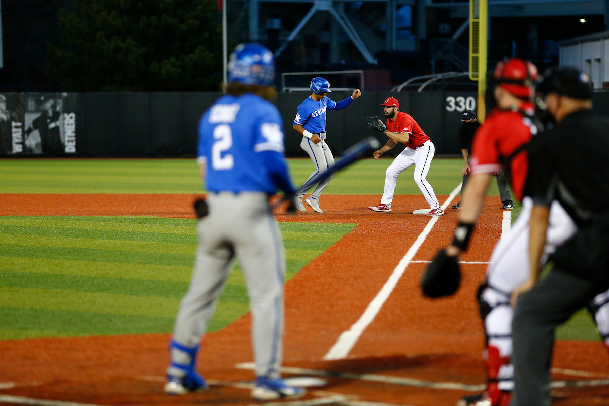Ryan Ritter. 

Kentucky beats Louisville, 11-7. 

Photo By Barry Westerman | UK Athletics