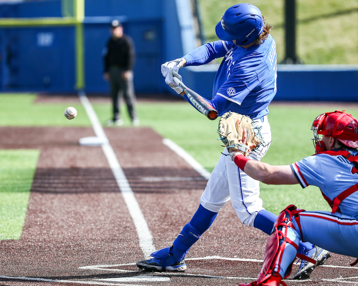 Jase Felker.

Kentucky loses to Ole Miss 1-10.

Photo by Sarah Caputi | UK Athletics