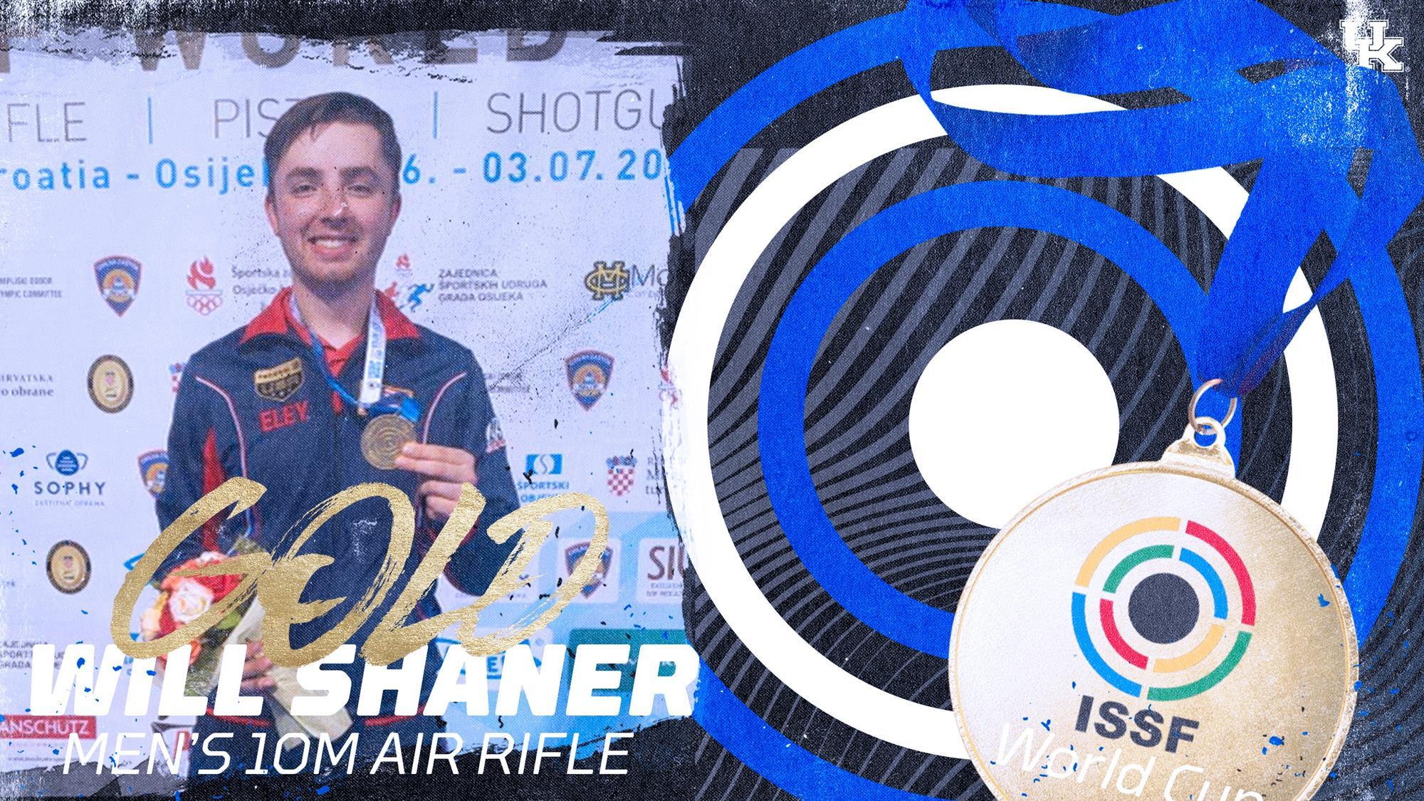 Shaner Wins Gold in 10m Air Rifle at ISSF World Cup