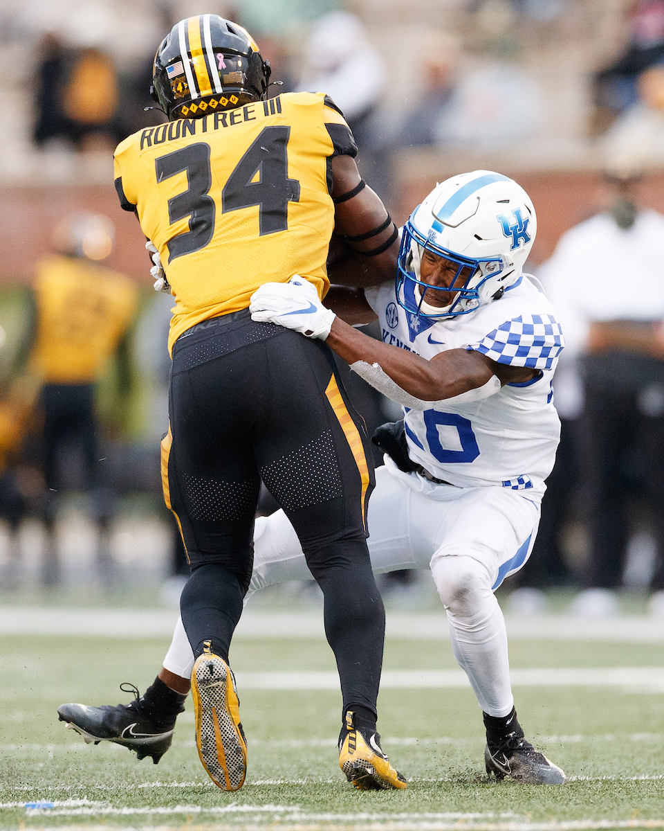 BRANDIN ECHOLS.

UK falls to Missouri 20-10.

Photo By Elliott Hess | UK Athletics