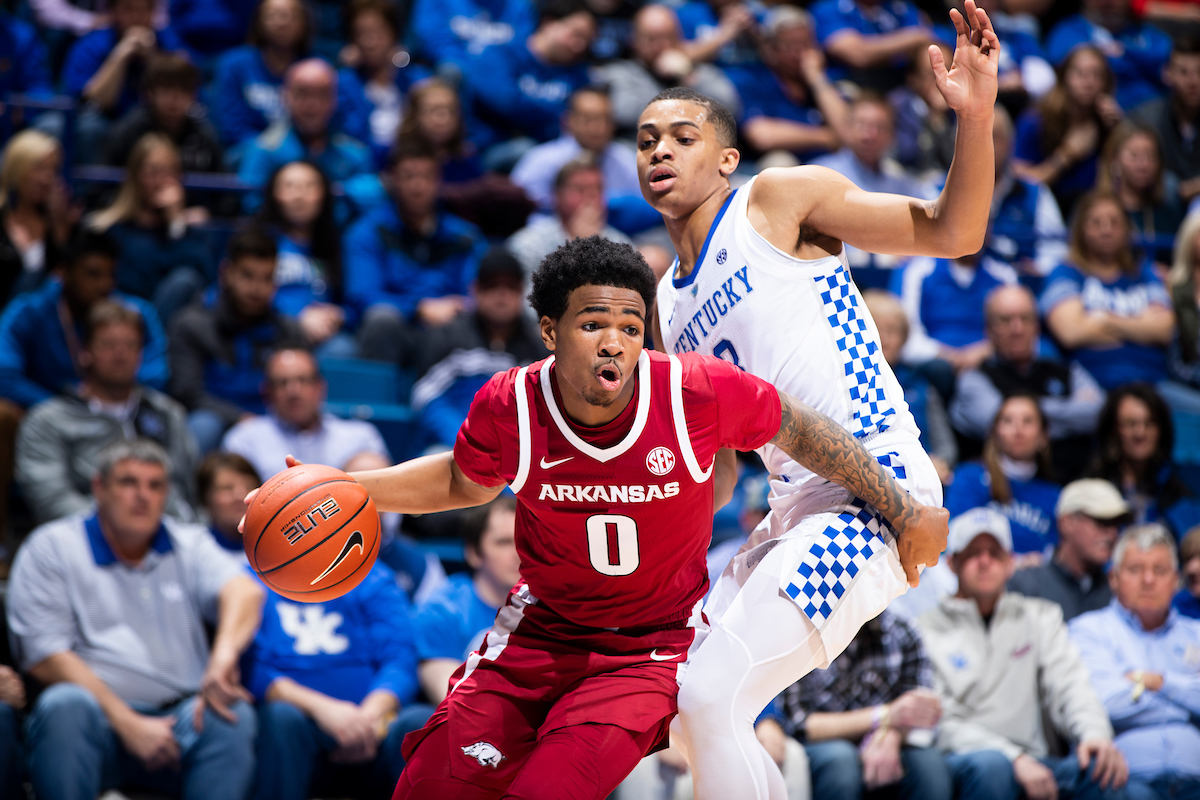 Keldon Johnson.

Kentucky beat Arkansas 70-66.

Photo by Chet White | UK Athletics