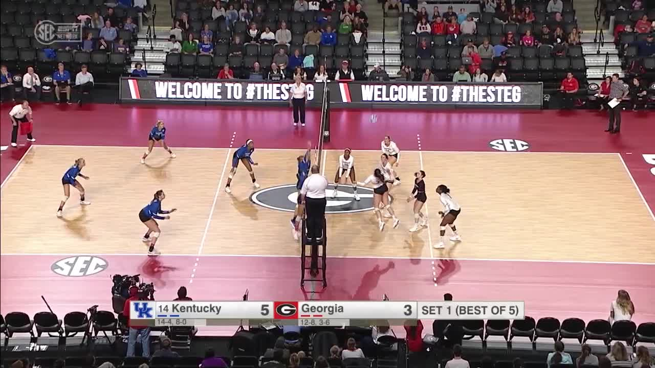 VB: Kentucky 3, Georgia 0