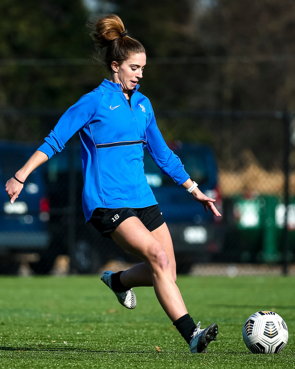 Caroline Trout.

Kentucky Women’s Soccer Practice. 

Photo by Eddie Justice | UK Athletics