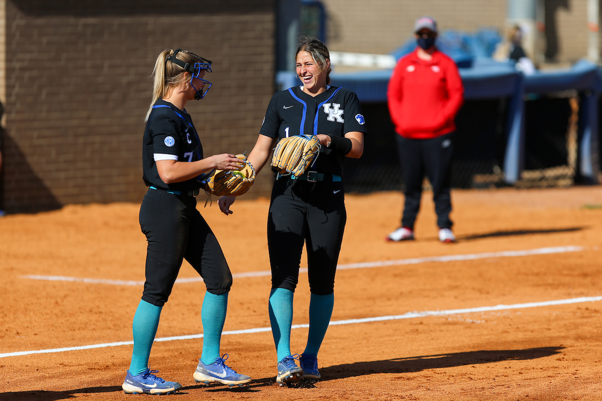 MIRANDA STODDARD.

Kentucky wins both matches against Dayton.

Photo by Hannah Phillips | UK Athletics