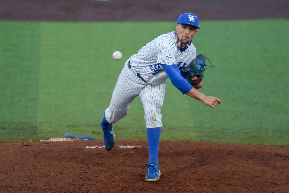 Daniel Harper.

Kentucky loses to LSU 8 - 6.

Photo by Sarah Caputi | UK Athletics