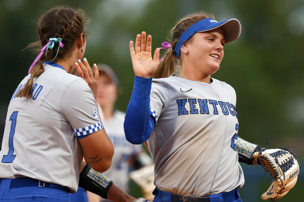 Erin Coffel.

Kentucky beats Mississippi State 7-3.

Photo by Grace Bradley | UK Athletics