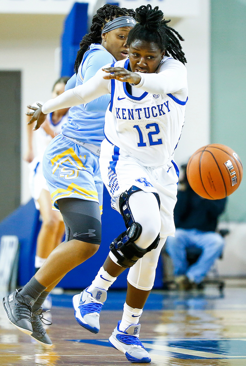 Amanda Paschal.

UK women's basketball beat Southern 91-41.

Photo by Chet White | UK Athletics
