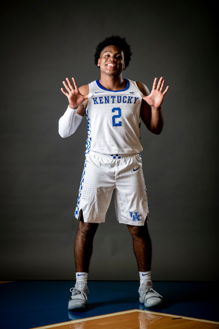 Sahvir Wheeler.

Menâ??s basketball photo day.

Photos by Chet White | UK Athletics